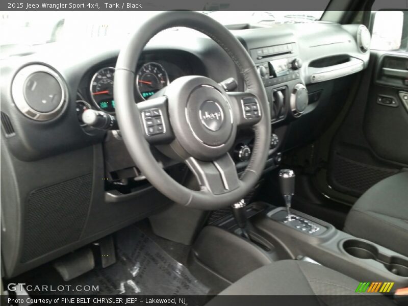 Tank / Black 2015 Jeep Wrangler Sport 4x4