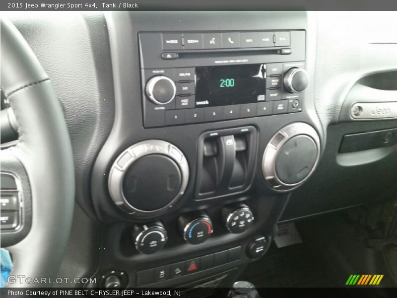 Tank / Black 2015 Jeep Wrangler Sport 4x4