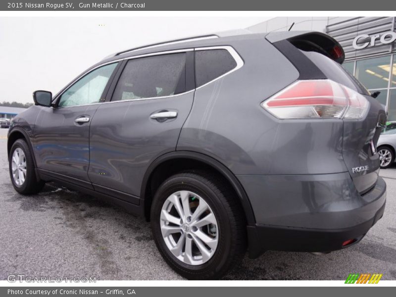 Gun Metallic / Charcoal 2015 Nissan Rogue SV