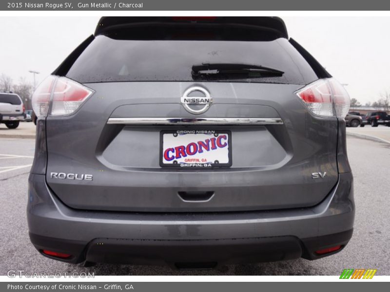 Gun Metallic / Charcoal 2015 Nissan Rogue SV