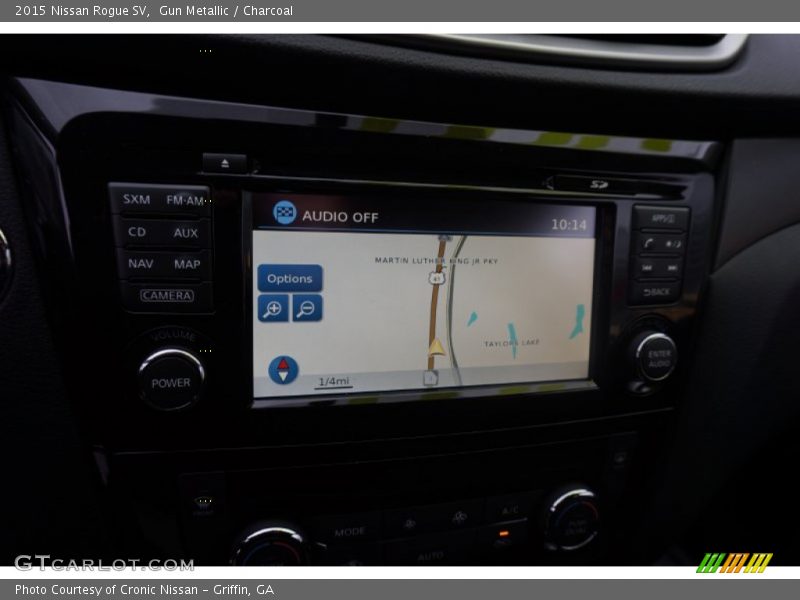 Navigation of 2015 Rogue SV