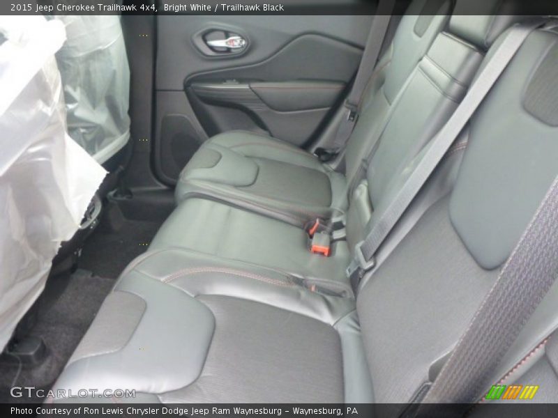 Bright White / Trailhawk Black 2015 Jeep Cherokee Trailhawk 4x4