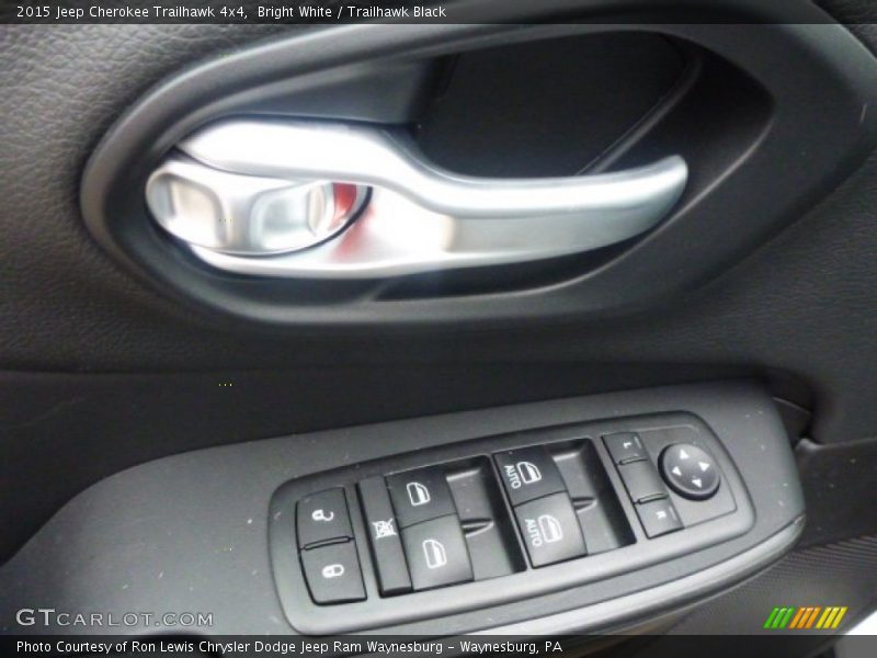 Bright White / Trailhawk Black 2015 Jeep Cherokee Trailhawk 4x4