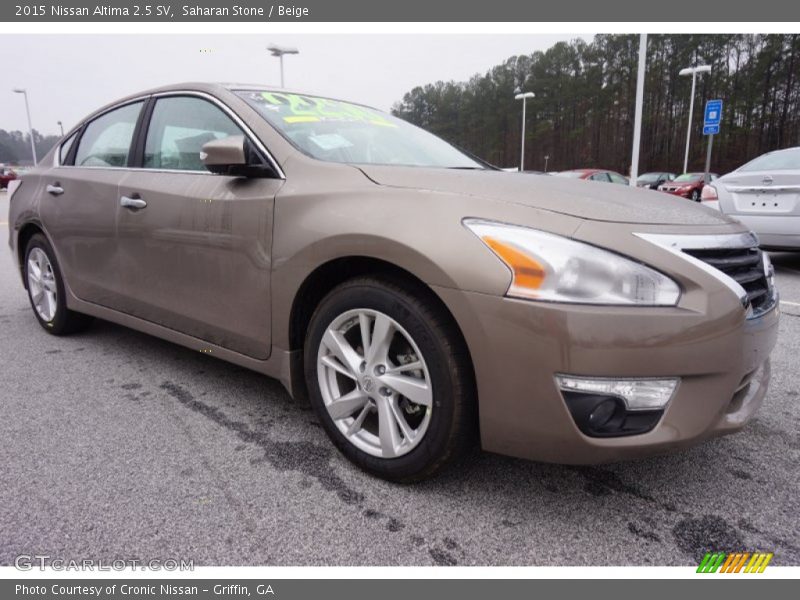 Saharan Stone / Beige 2015 Nissan Altima 2.5 SV