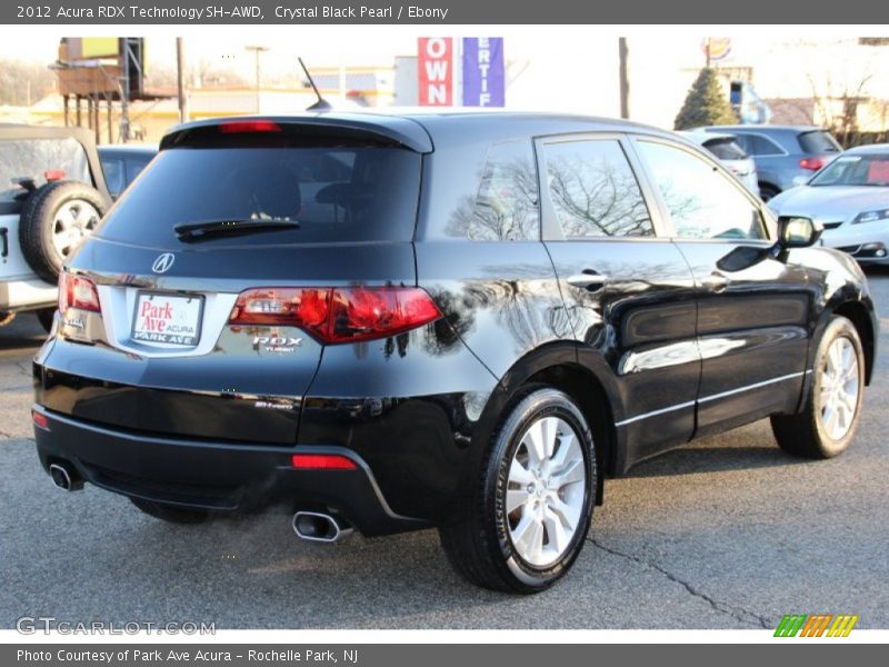 Crystal Black Pearl / Ebony 2012 Acura RDX Technology SH-AWD