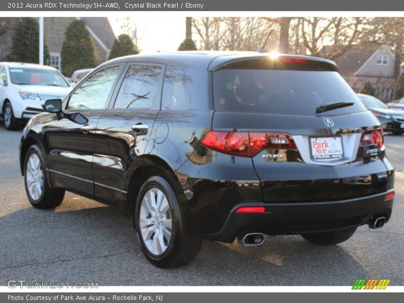 Crystal Black Pearl / Ebony 2012 Acura RDX Technology SH-AWD