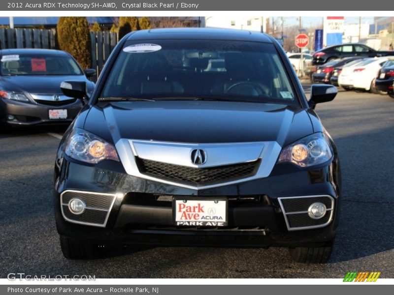 Crystal Black Pearl / Ebony 2012 Acura RDX Technology SH-AWD