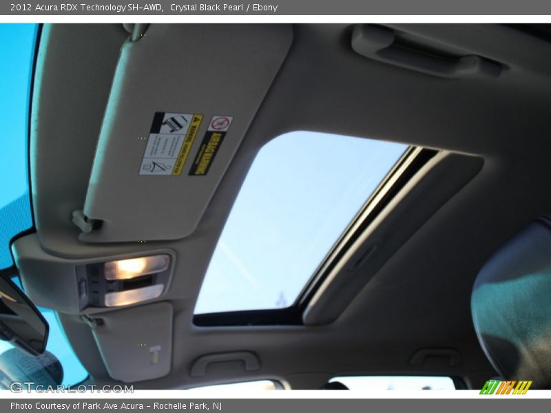 Crystal Black Pearl / Ebony 2012 Acura RDX Technology SH-AWD