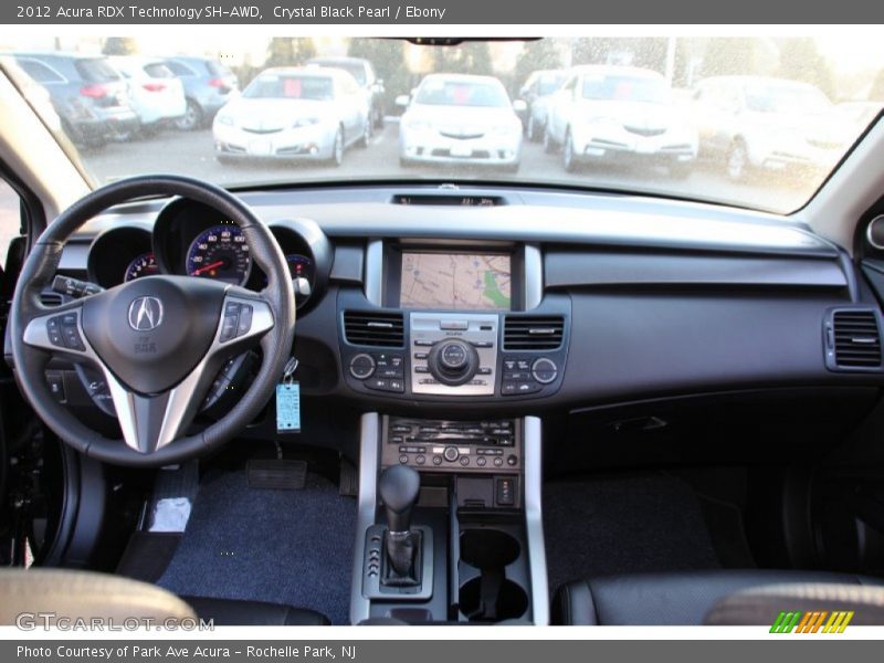 Crystal Black Pearl / Ebony 2012 Acura RDX Technology SH-AWD