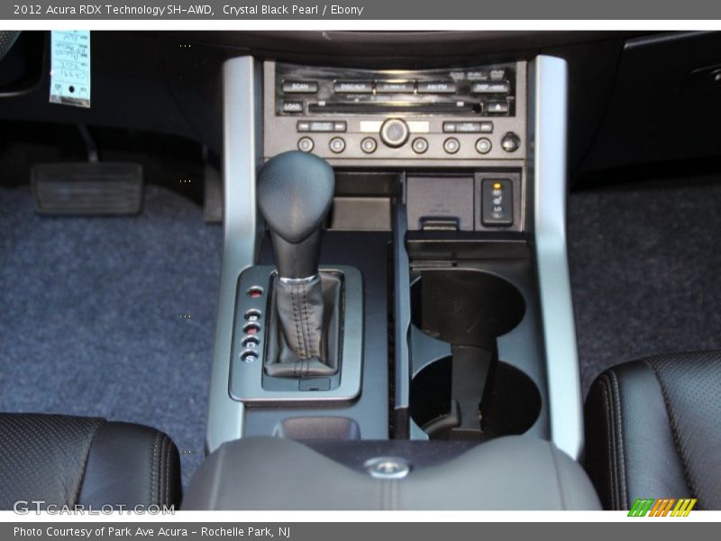 Crystal Black Pearl / Ebony 2012 Acura RDX Technology SH-AWD