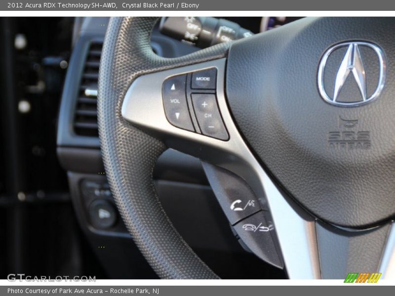 Crystal Black Pearl / Ebony 2012 Acura RDX Technology SH-AWD