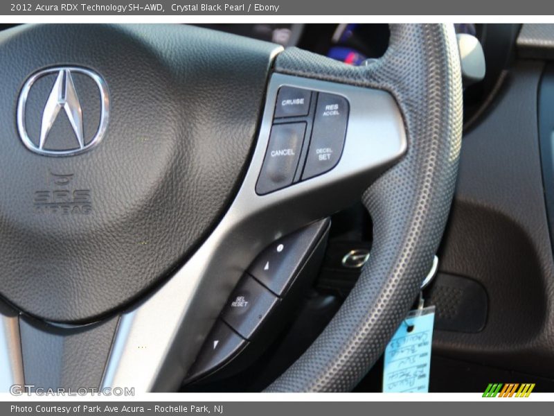 Crystal Black Pearl / Ebony 2012 Acura RDX Technology SH-AWD