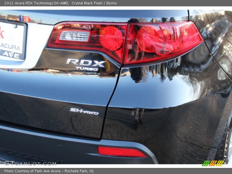 Crystal Black Pearl / Ebony 2012 Acura RDX Technology SH-AWD