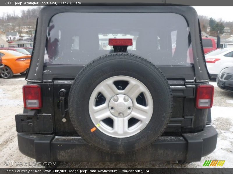 Black / Black 2015 Jeep Wrangler Sport 4x4