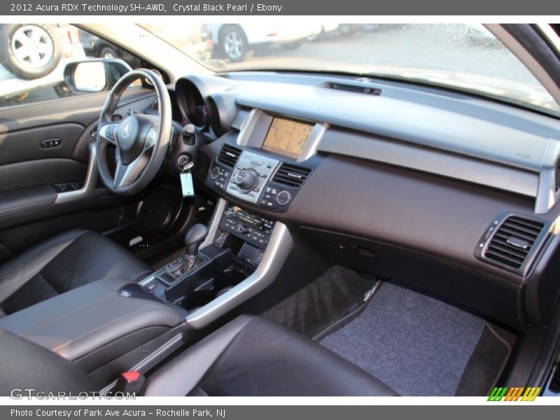 Crystal Black Pearl / Ebony 2012 Acura RDX Technology SH-AWD