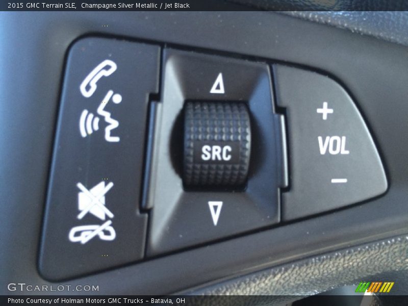 Champagne Silver Metallic / Jet Black 2015 GMC Terrain SLE