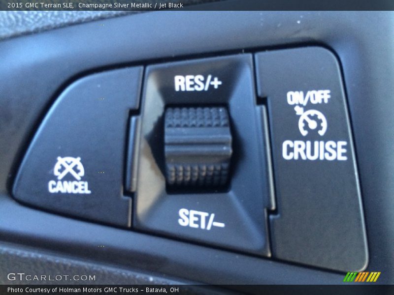 Champagne Silver Metallic / Jet Black 2015 GMC Terrain SLE