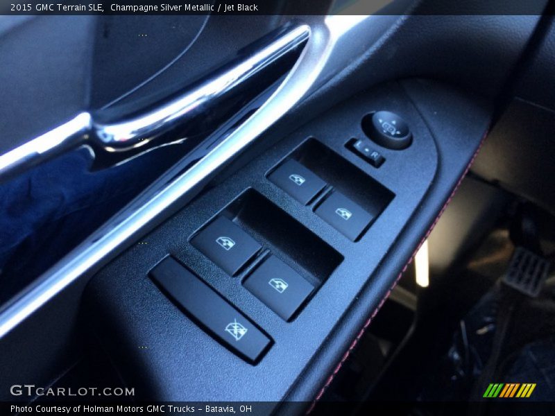 Champagne Silver Metallic / Jet Black 2015 GMC Terrain SLE
