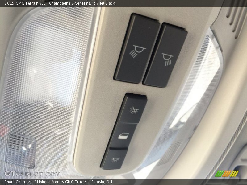 Champagne Silver Metallic / Jet Black 2015 GMC Terrain SLE