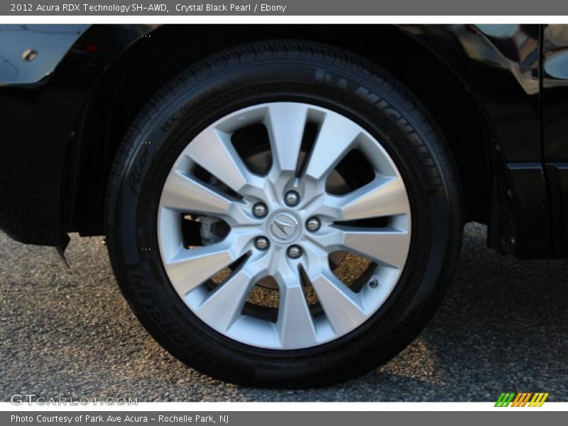 Crystal Black Pearl / Ebony 2012 Acura RDX Technology SH-AWD