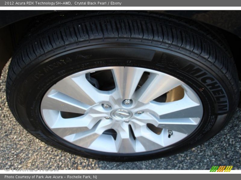 Crystal Black Pearl / Ebony 2012 Acura RDX Technology SH-AWD