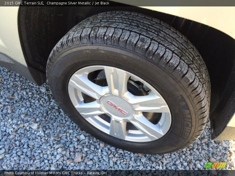 Champagne Silver Metallic / Jet Black 2015 GMC Terrain SLE
