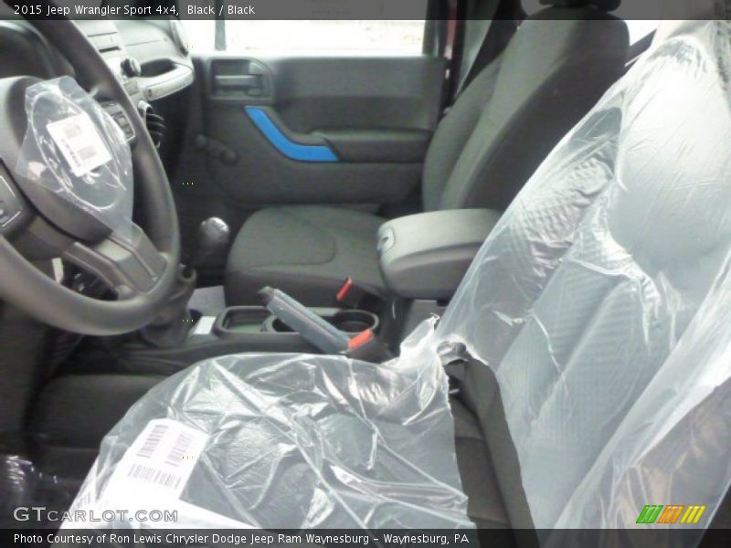 Black / Black 2015 Jeep Wrangler Sport 4x4