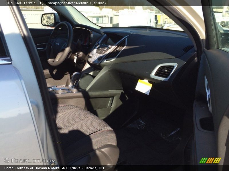 Champagne Silver Metallic / Jet Black 2015 GMC Terrain SLE