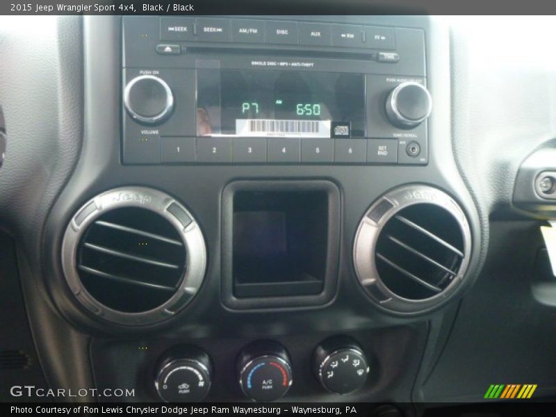 Black / Black 2015 Jeep Wrangler Sport 4x4