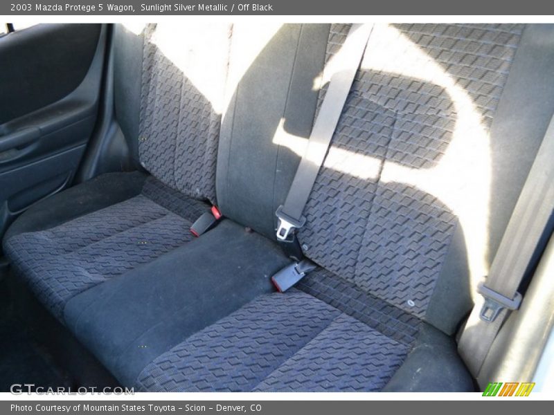 Sunlight Silver Metallic / Off Black 2003 Mazda Protege 5 Wagon