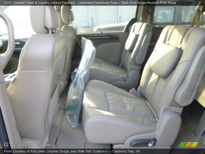 Cashmere/Sandstone Pearl / Dark Frost Beige/Medium Frost Beige 2015 Chrysler Town & Country Limited Platinum