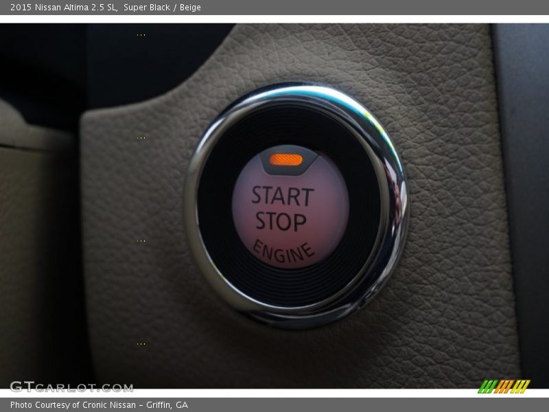 Super Black / Beige 2015 Nissan Altima 2.5 SL