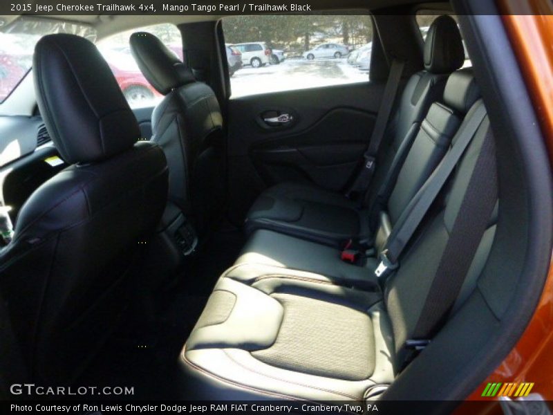 Mango Tango Pearl / Trailhawk Black 2015 Jeep Cherokee Trailhawk 4x4