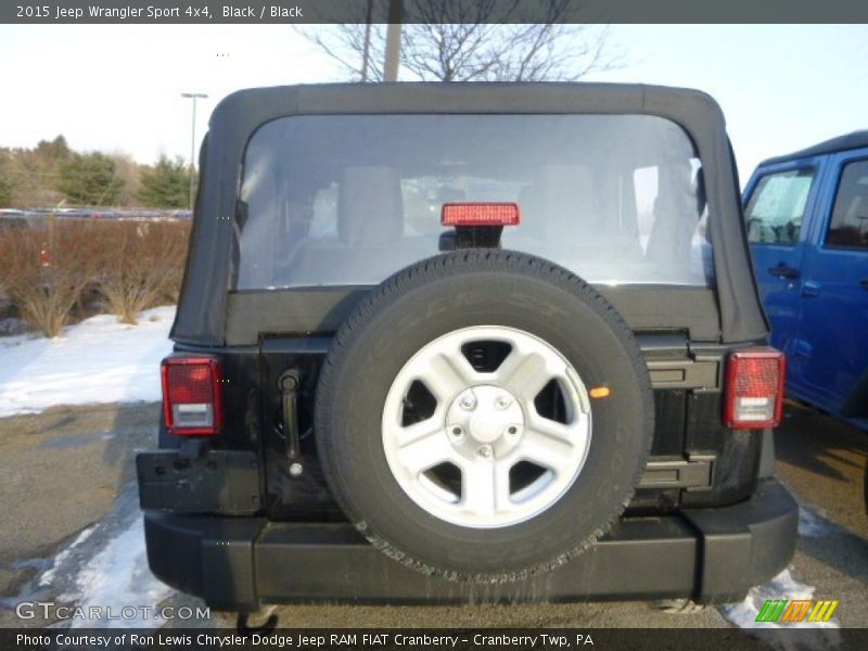 Black / Black 2015 Jeep Wrangler Sport 4x4