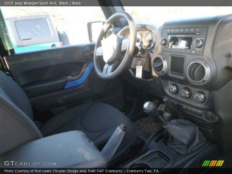 Black / Black 2015 Jeep Wrangler Sport 4x4