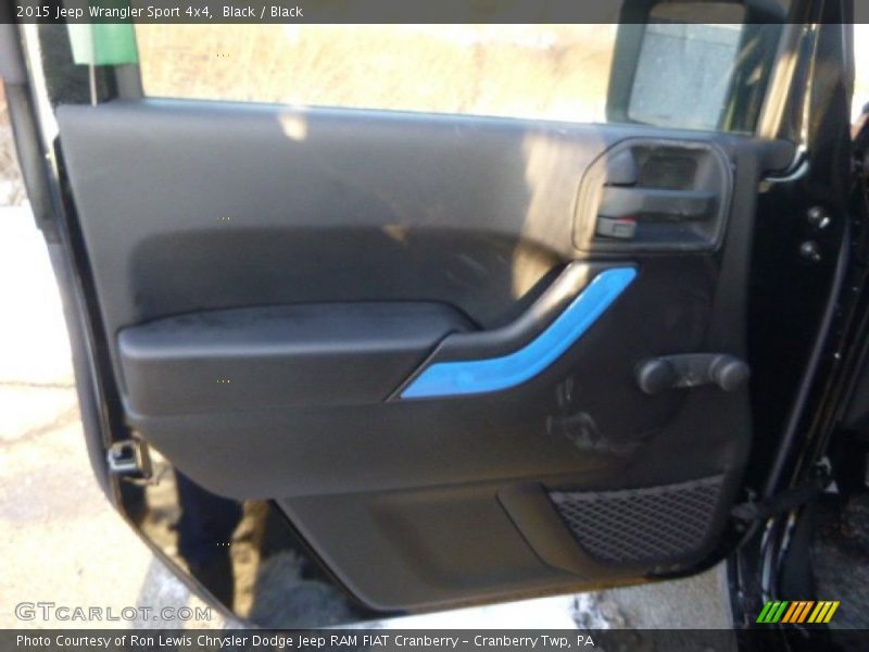 Black / Black 2015 Jeep Wrangler Sport 4x4
