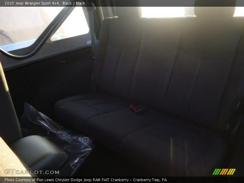 Black / Black 2015 Jeep Wrangler Sport 4x4