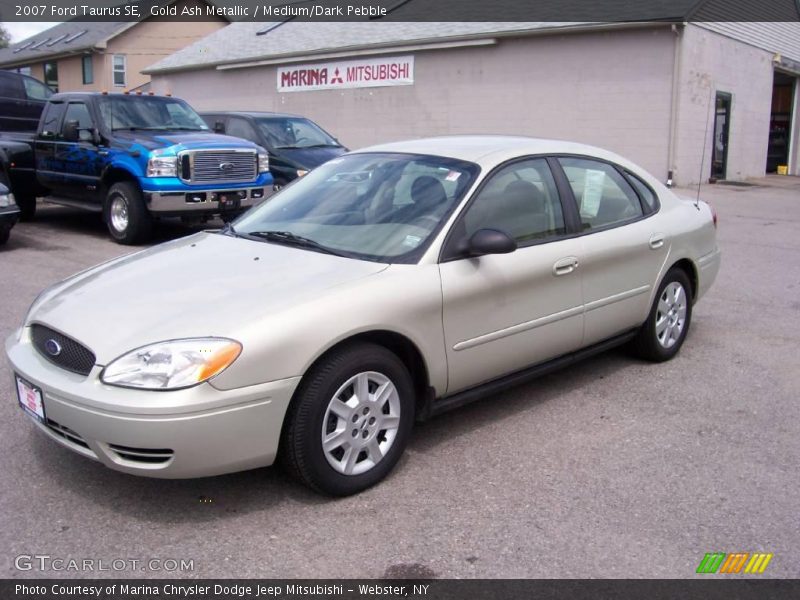 Gold Ash Metallic / Medium/Dark Pebble 2007 Ford Taurus SE