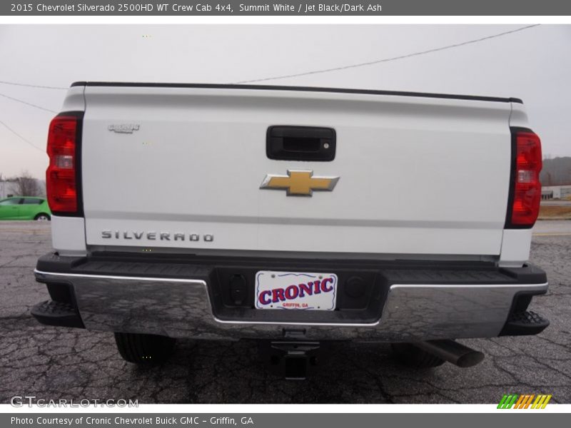 Summit White / Jet Black/Dark Ash 2015 Chevrolet Silverado 2500HD WT Crew Cab 4x4