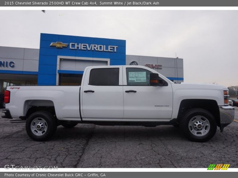 Summit White / Jet Black/Dark Ash 2015 Chevrolet Silverado 2500HD WT Crew Cab 4x4