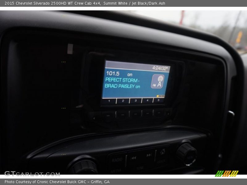 Summit White / Jet Black/Dark Ash 2015 Chevrolet Silverado 2500HD WT Crew Cab 4x4