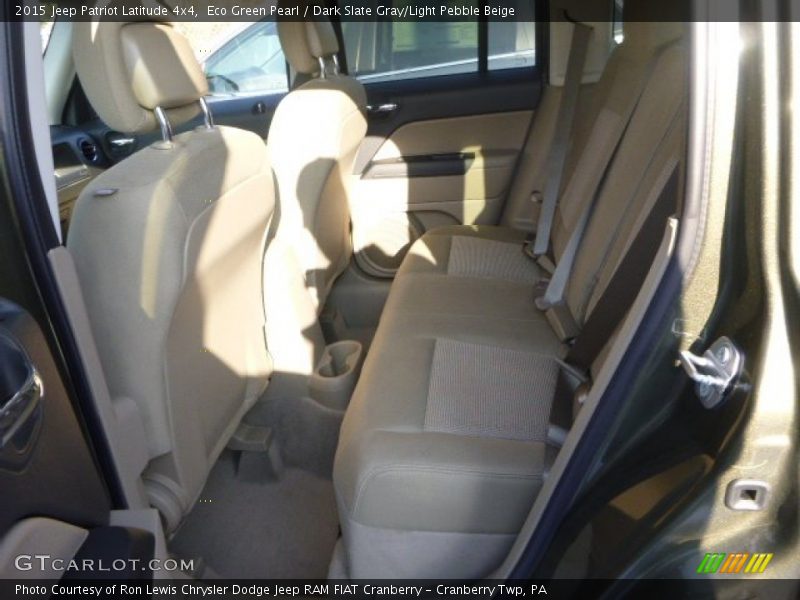 Eco Green Pearl / Dark Slate Gray/Light Pebble Beige 2015 Jeep Patriot Latitude 4x4