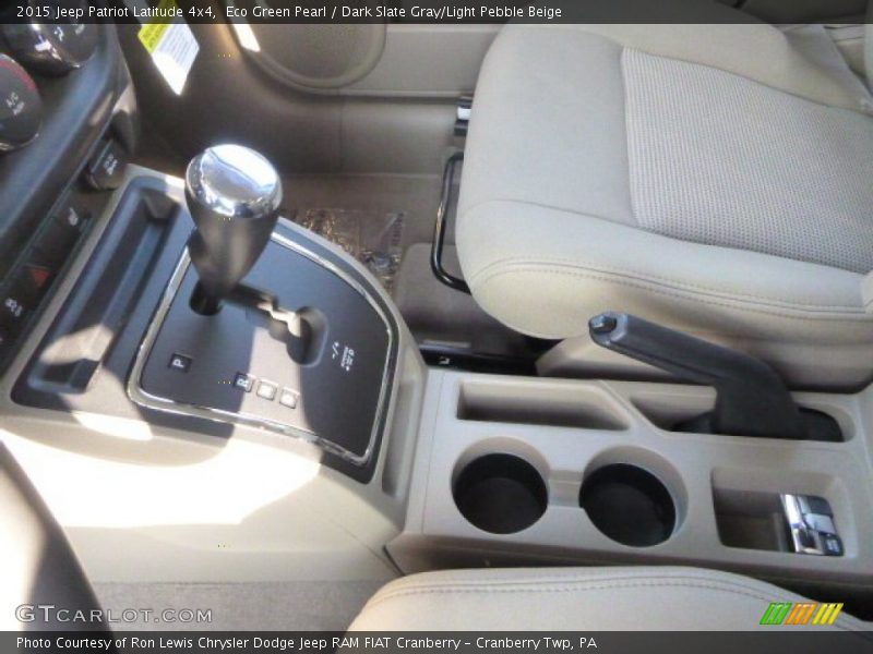 Eco Green Pearl / Dark Slate Gray/Light Pebble Beige 2015 Jeep Patriot Latitude 4x4