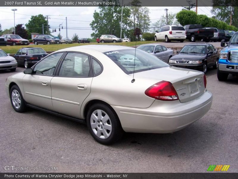 Gold Ash Metallic / Medium/Dark Pebble 2007 Ford Taurus SE