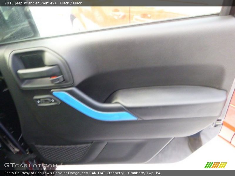 Black / Black 2015 Jeep Wrangler Sport 4x4