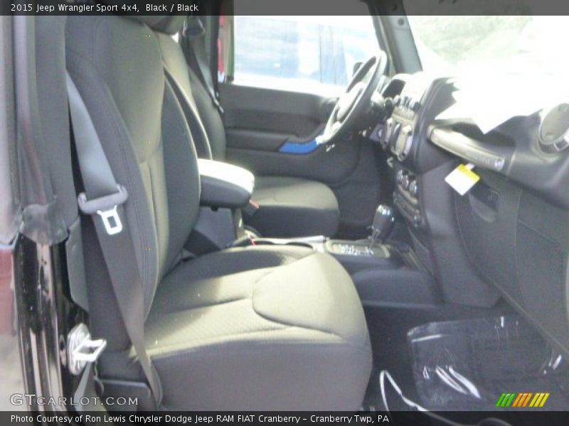 Black / Black 2015 Jeep Wrangler Sport 4x4