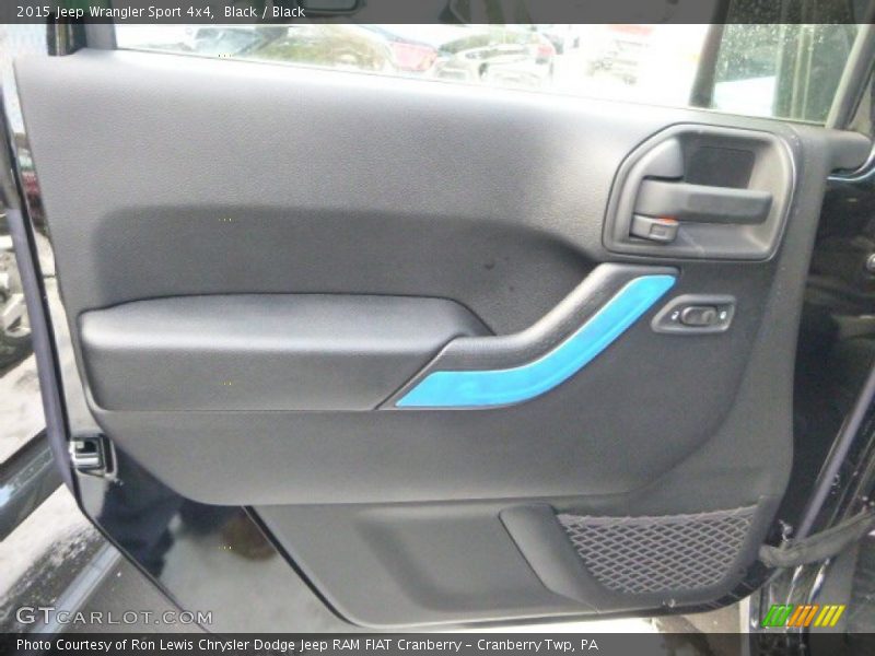 Black / Black 2015 Jeep Wrangler Sport 4x4