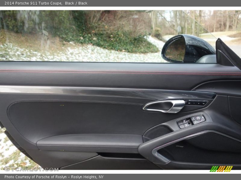 Black / Black 2014 Porsche 911 Turbo Coupe