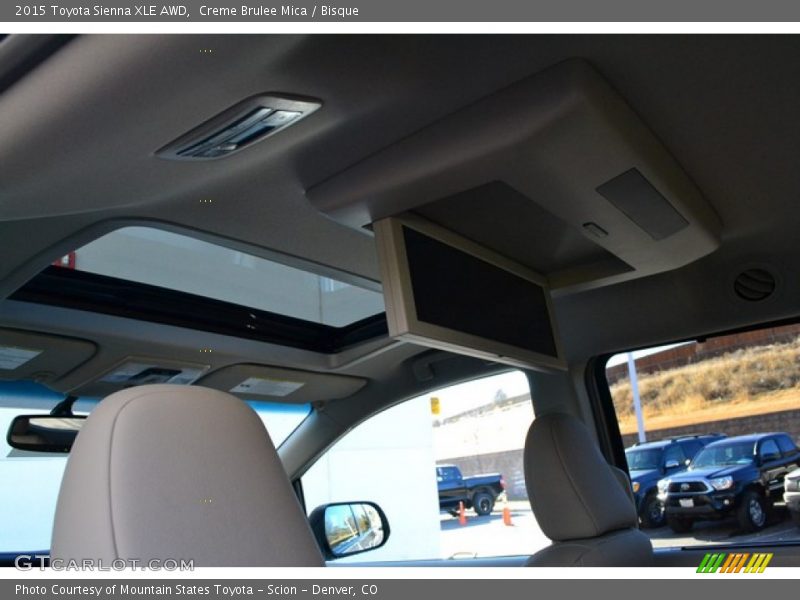 Creme Brulee Mica / Bisque 2015 Toyota Sienna XLE AWD