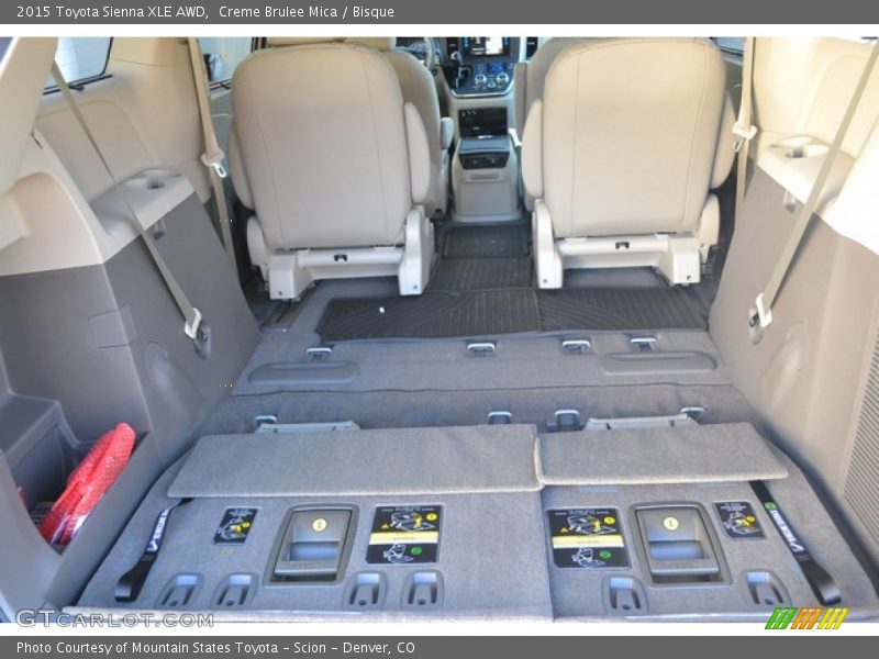 Creme Brulee Mica / Bisque 2015 Toyota Sienna XLE AWD